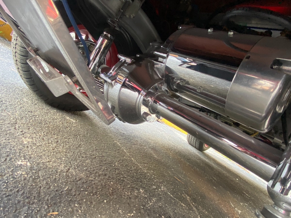 Club Car DS chrome work